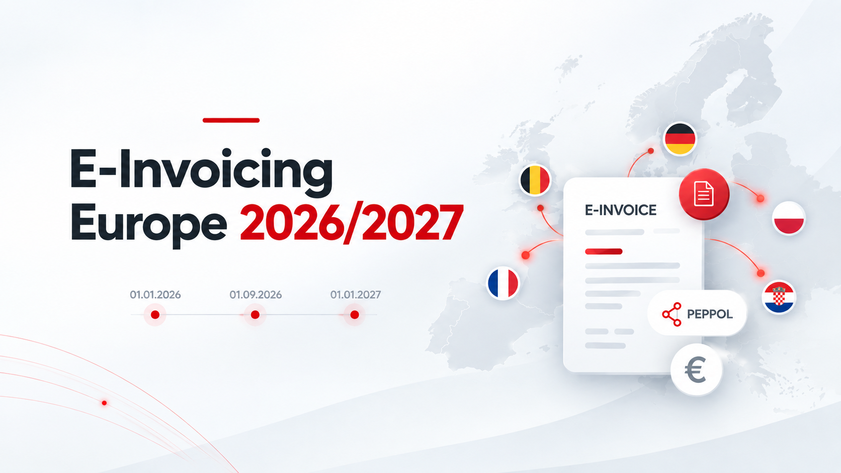 E-Rechnung & digitale Meldepflichten in Europa – Fristen 2026/27