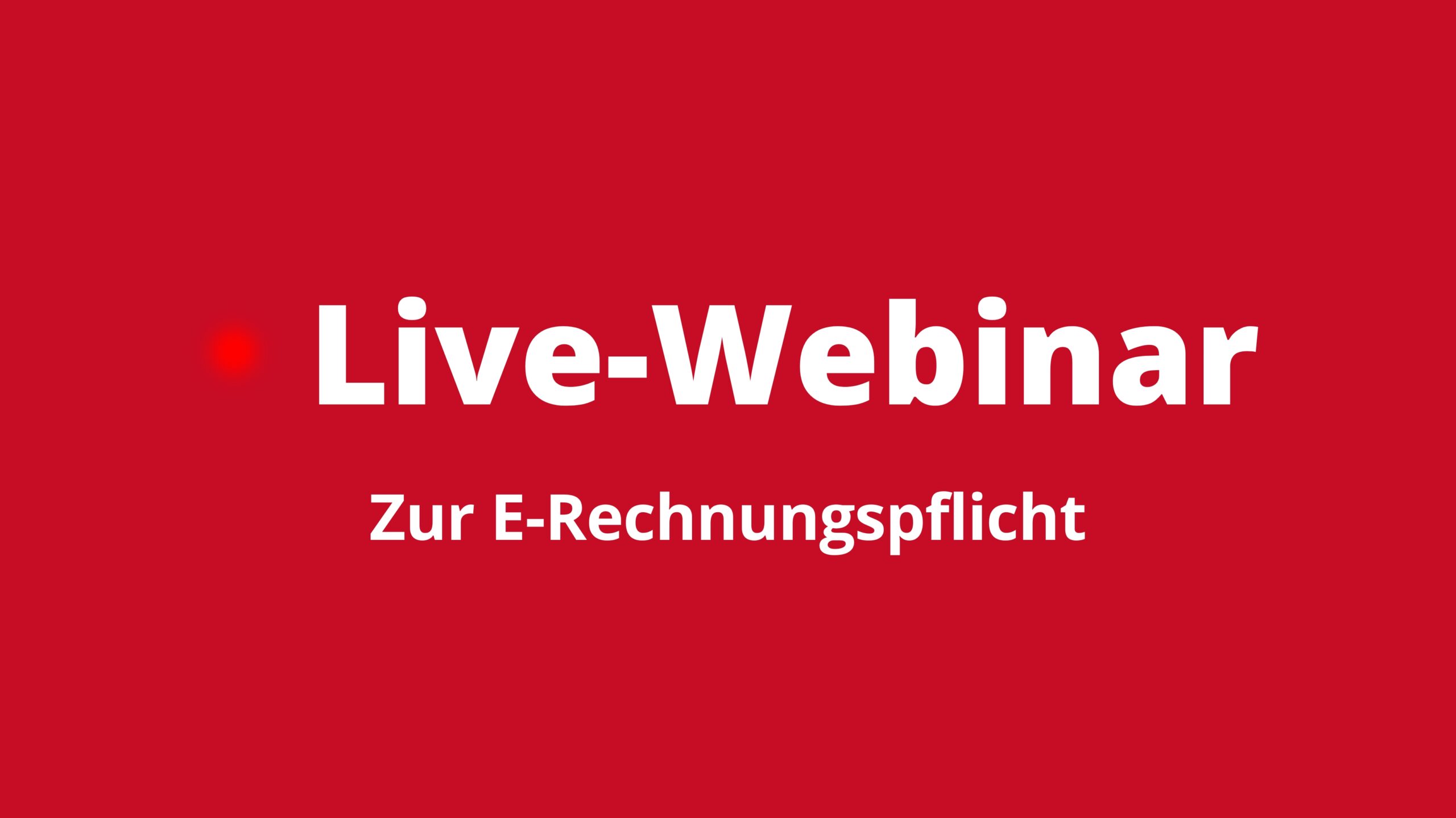 Webinar am 06.03.2025 – Chancen durch die E-Rechnungspflicht